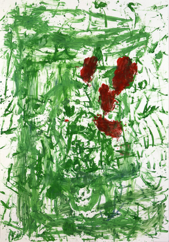 Gouache sur papier / Gouache on paper 200 x 140 cm (78 3/4 x 55 1/8 in.)