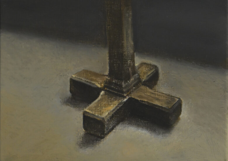 Huile sur toile / Oil on canvas 24 x 33 cm (9 1/2 x 13 in.)