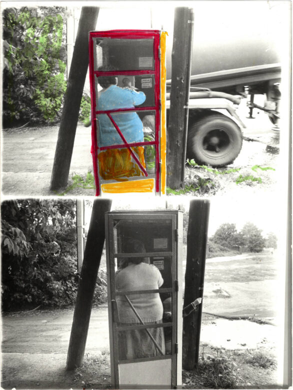 Tirage argentique vintage pièce unique / Vintage silver print, unique piece 24 x 18 cm (9 1/2 x 7 1/8 in.)