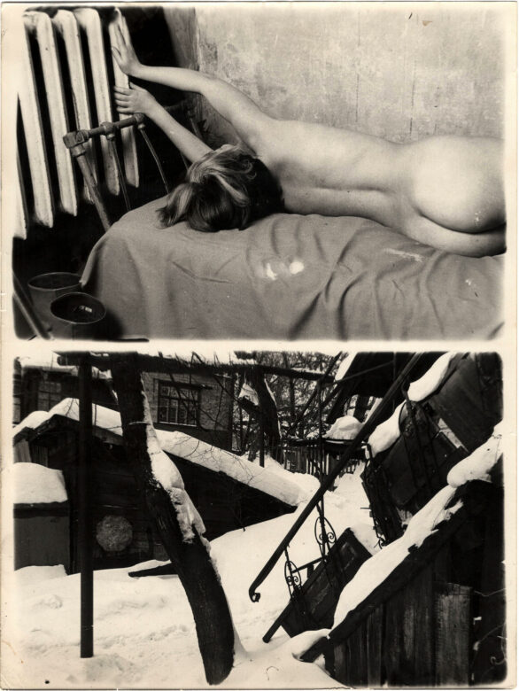 Tirage argentique vintage pièce unique / Vintage silver print, unique piece 24 x 18 cm (9 1/2 x 7 1/8 in.)