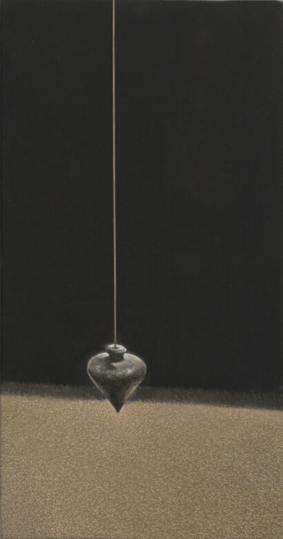 Huile sur toile / Oil on canvas 46 x 24 cm (18 1/8 x 9 1/2 in.)