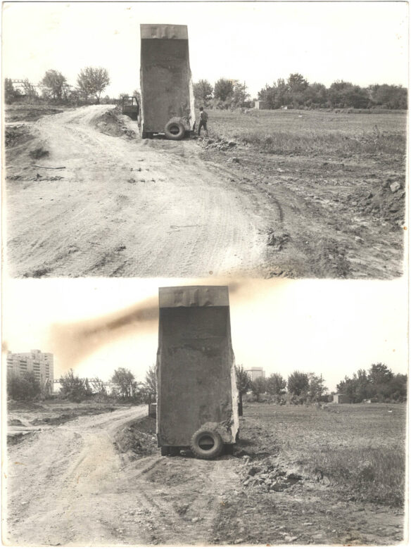 Tirage argentique vintage pièce unique / Vintage silver print, unique piece 24 x 18 cm (9 1/2 x 7 1/8 in.)