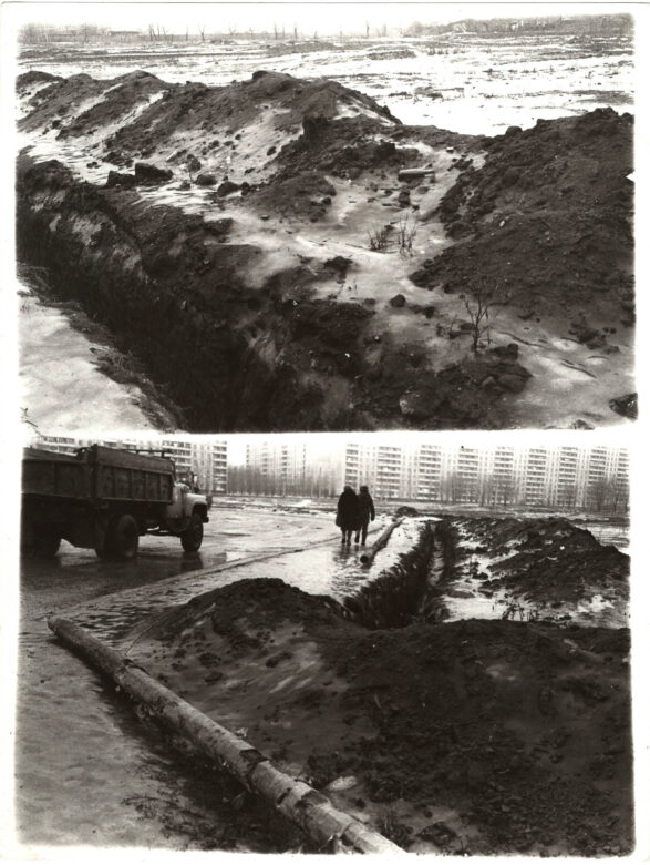 Tirage argentique vintage pièce unique / Vintage silver print, unique piece 24 x 18 cm (9 1/2 x 7 1/8 in.)