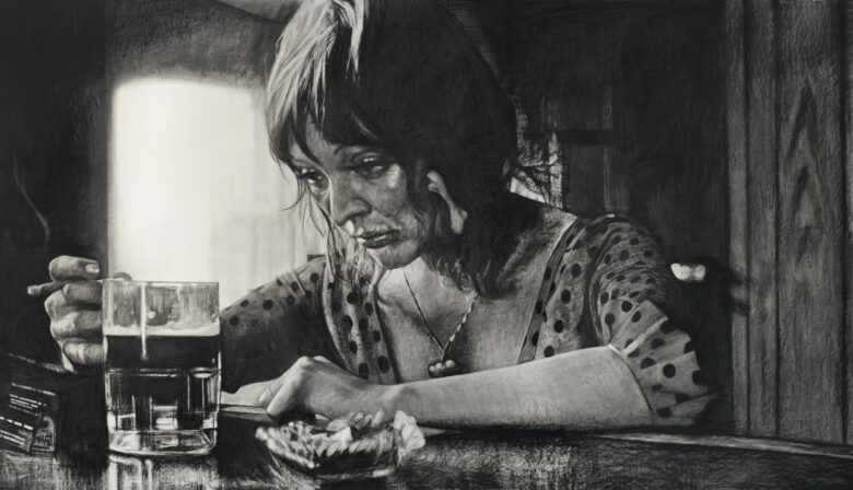 Crayon et graphite sur papier contrecollé sur aluminium / Pencil and graphite on paper mounted on aluminum 166 x 293 cm (65 3/8 x 115 3/8 in.)