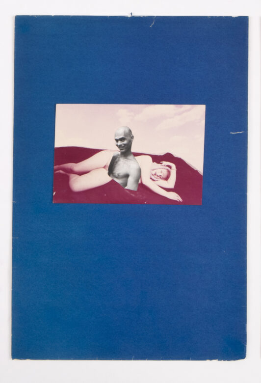 Tirage argentique vintage, papier coloré, pièce unique / Vintage silver print, colored paper Unique piece 35 x 24 cm (13 3/4 x 9 1/2 in.)