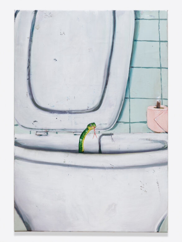 Huile sur toile / Oil on painting 90 x 130 cm