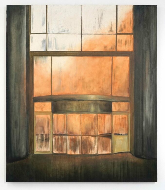 Huile sur bois / Oil on wood 154,5 x 130 cm (60 7/8 x 51 1/8 in.)