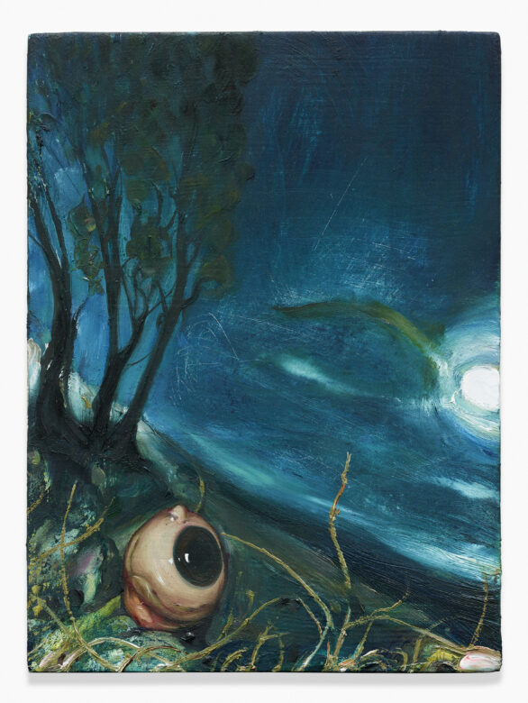 Huile sur bois / Oil on wood 22 x 16 cm (8 5/8 x 6 1/4 in.) LR 73