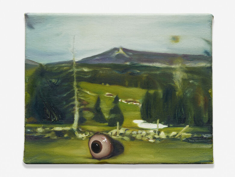 Huile sur toile / Oil on canvas 25 x 30 cm (9 7/8 x 11 3/4 in.) LR 74