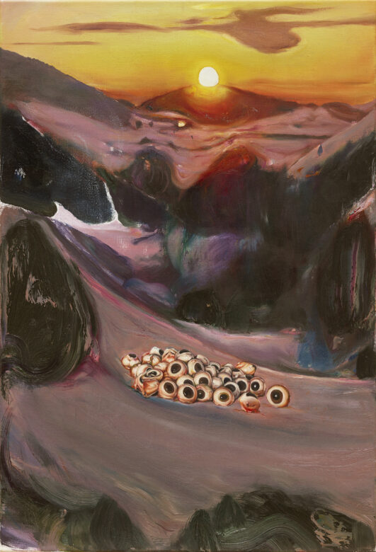 Huile sur toile / Oil on canvas 97 x 65 cm (38 1/4 x 25 5/8 in.) LR 75