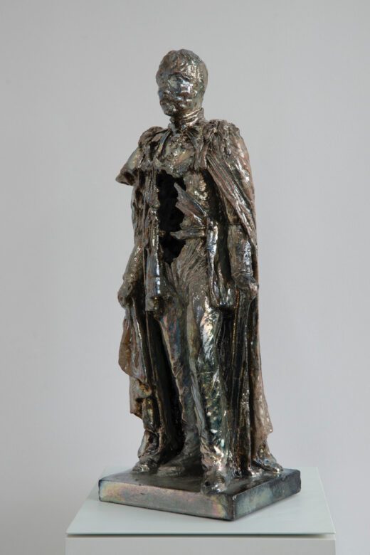 Céramique raku / Raku ceramics 69 x 30 x 30 cm (27 1/8 x 11 3/4 x 11 3/4 in.)