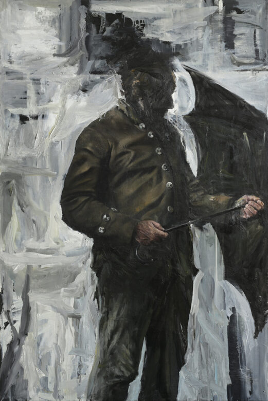 Huile sur toile / Oil on canvas 195 x 130 cm (76 3/4 x 51 1/8 in.)