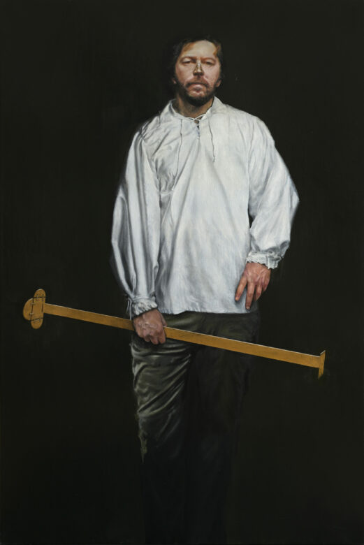 Huile sur toile / Oil on canvas 195 x 130 cm (76 3/4 x 51 1/8 in.)